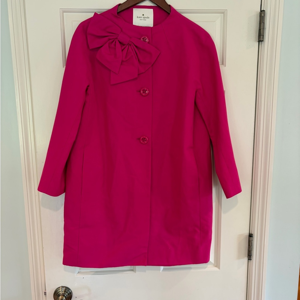 Kate Spade black coat women’s medium
